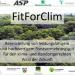 FitForClim - Bereitstellung von leistungsfähigem und hochwertigem Forstvermehrungsgut für den klima- und standortgerechten Wald der Zukunft
